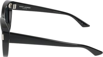 Saint Laurent Womens Sunglasses Saint Laurent Sl 758 001 Black 63-14-140 Injected