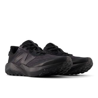 New Balance Laufschuh NEW BALANCE DYNASOFT NITREL V6, Herren, Gr. 40,5, grau (phantom), Synthetik, Textil, Schuhe Laufschuh, Trailrunning-Schuhe