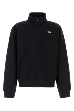 The North Face Black Mock Collar Sweatshirt