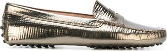 Tod's Gommino loafers - Metallic