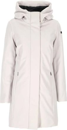 Roberto Ricci Design Cappotto Surflex con cappuccio - Bianco