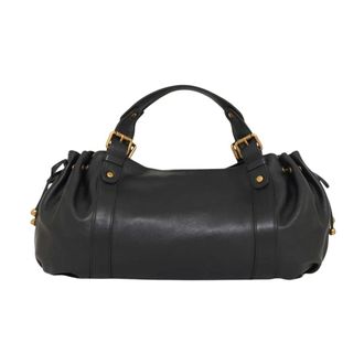 Gerard Darel LE 24H Handtas - Dames - Tassen - Zwart - Maat: ONE Size Zijde
