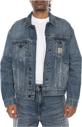 Carhartt Work in Progress Uomo, Giacche, Blu, L, new