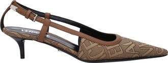Versace Sandali Donna Tessuto Beige/Marrone