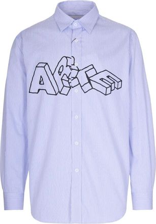 Arte Heren, Overhemden, Blauw, Maat: XL Katoen