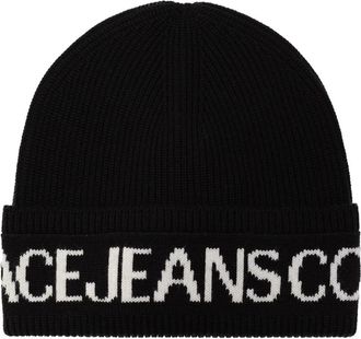 Versace Jeans Couture Stijlvolle Hoeden Collectie - Heren - Hoeden - Zwart - ONE Size - Accessoires
