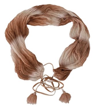 Ermanno Scervino Silk Wrap Shawl Foulard Womens Scarf