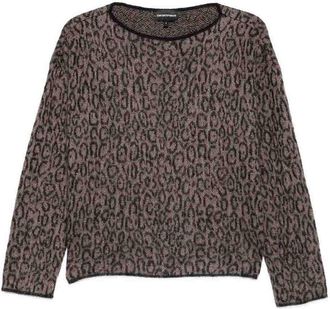 Emporio Armani Wool Blend Crewneck Sweater