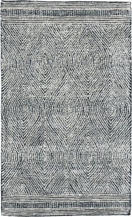 Safavieh Alfombra bohemio de lana blanco/gris, 91 x 152 cm