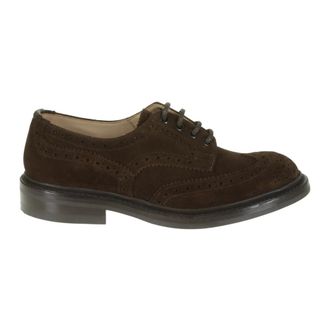 Trickers Bourton schoenen - Heren - Veterschoenen - Bruin - 41 1/2 EU - Su&egrave;de - Schoenen