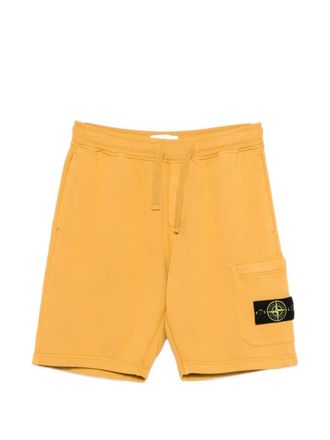Stone Island Organic Cotton Fleece Shorts