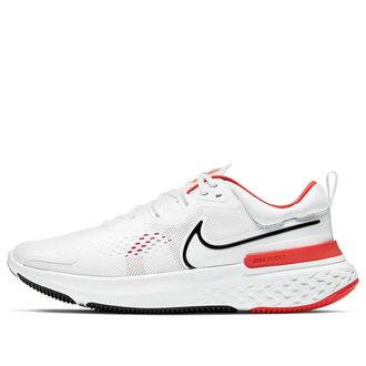 Nike React Miler 2 White Black Chile Red CW7121-100