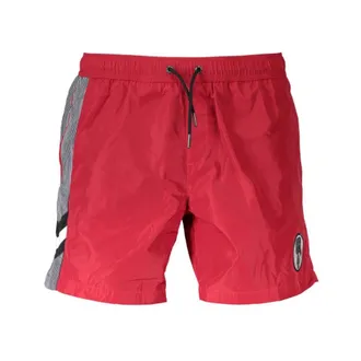 Karl Lagerfeld Beachwear, male, Red, Size: S Medium Sea Boxer