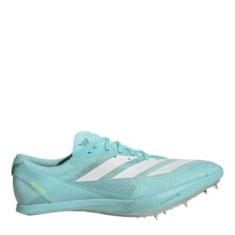 adidas Mens Adizero Fines Road Shoes Lace Up in Flash Aqua - Blue - Size UK 9.5