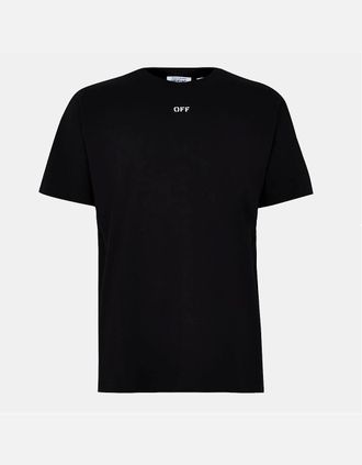 Off-white Mens Arrow Slim T - Black/Multi - Size: 36