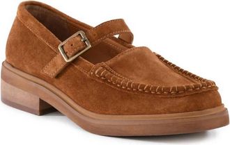 Seychelles Womens Honeybunch Moccasin-Style Loafer In Brown