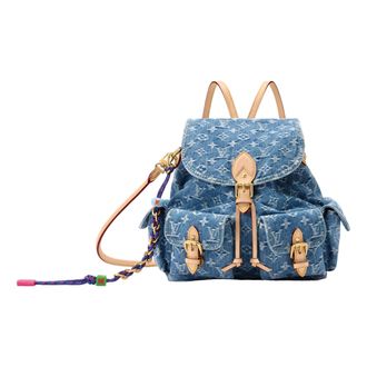 Louis Vuitton (WMNS) LOUIS VUITTON Montsouris Cargo Backpack Blue M27330