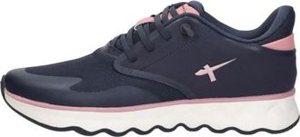 Tamaris Sneakers Laag - Dames - Sneakers - Blauw - 41 EU - Schoenen