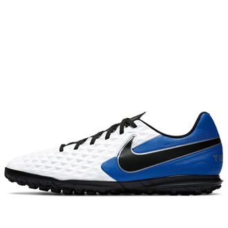 Nike Legend 8 Club TF Turf White Black Blue AT6109-104