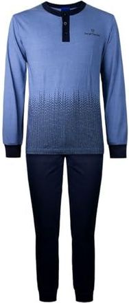 Sergio Tacchini Pyjama Homme Court En Jersey De Coton - Ensemble Confort Limited Edition