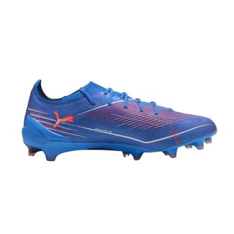 Puma Ultra 5 Ultimate voetbalschoenen voor heren, voor harde ondergrond (Blauw/Wit)