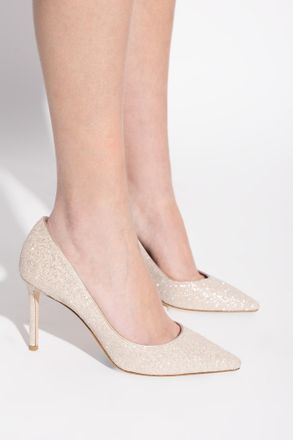 Jimmy Choo London Romy High-heeled Shoes, Womens, Gold
