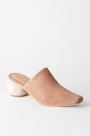 Huma Blanco Mina Mule in Latte Suede at Nordstrom, Size 39
