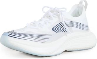 Athletic Propulsion Labs Womens Streamline Running Shoes In Clear/midnight/white