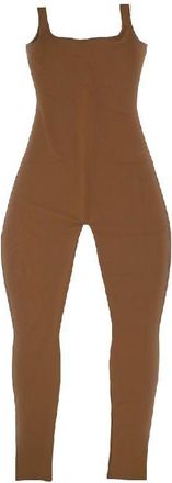 Entire studios Square Neck Catsuit - Nylon Spandex Brunette