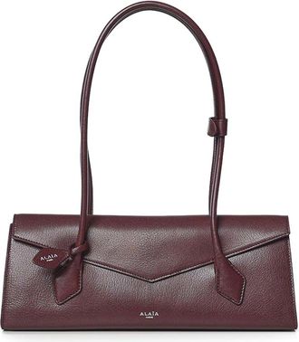 Alaia Medium Le Teckel Flap Leather Bag