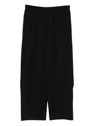 Emporio Armani elasticated track pants - men - Viscose/Polyamide/Elastane - S - Black