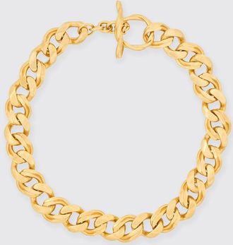 Saint Laurent Collana Saint Laurent in ottone