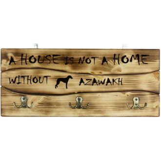 OEM Galgo Africano, Azawakh: Percha Con Perro, Expositor De Medallas, Decoraci&oacute;n Del Hogar De Art-dog