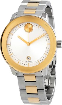 Movado Bold Verso Quartz Silver Dial Unisex Watch 3600749