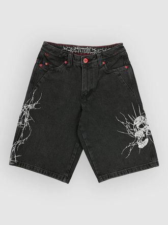 Vitriol Siphion Kids Pantalones Cortos negro