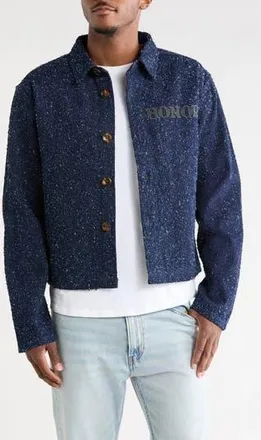 Honor The Gift Textured Jacket in Navy at Nordstrom Rack, Size X-Large