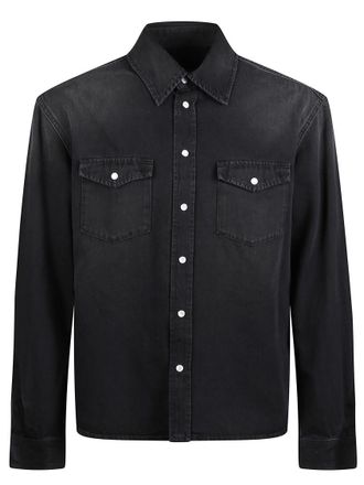 Givenchy Black Denim Shirt