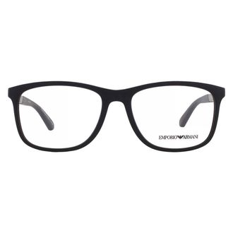 Emporio Armani Demo Square Mens Eyeglasses EA3247 6186 55