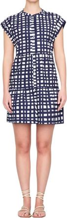 Marie Oliver Owen Dress In Marine
