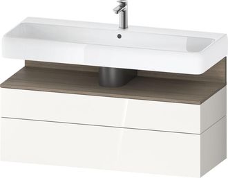 Duravit Qatego Mueble Bajo Lavabo, 1 Extra&iacute;ble Y 1 Caj&oacute;n, - Duravit