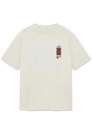 Rhude FUMAR 91 T SHIRT Size: L, colour: WHITE