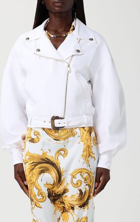 Versace Jeans Couture Giacca biker in misto lino Versace Jeans Couture