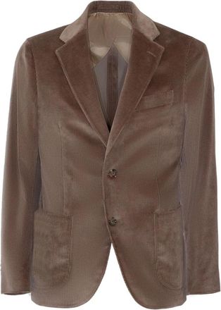 Lardini Corduroy Blazer - Heren - Blazers - Bruin - 2XL - Katoen - Jassen