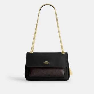 Coach Elodie Crossbody Bag 24 In Signature Canvas