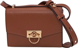 Michael Kors Hendrix Extra-small Leather Crossbody Bag - Brown