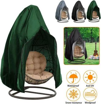 OEM Housse Protection Balancelle Suspendue - Polyester Imperm&eacute;able Uv R&eacute;sistant - 190 X 115 Cm - Vert - 1 Pi&egrave;ce