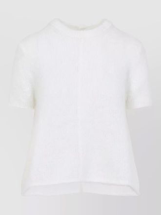 Loewe mohair short sleeve sweater