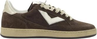 4B12 D-2031 Sneaker - Dames - Sneakers - Bruin - 37 EU - Su&egrave;de - Schoenen