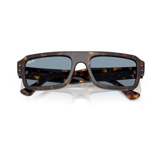 Ray-Ban Sunglasses, unisex, Brown, Size: 56 MM Flacko Sunglasses