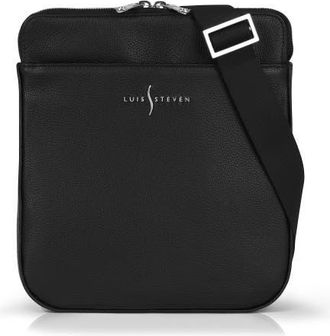 Luis Steven Sporty Messenger in Black at Nordstrom